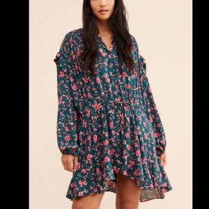 Free People Flower Fields Mini Dress